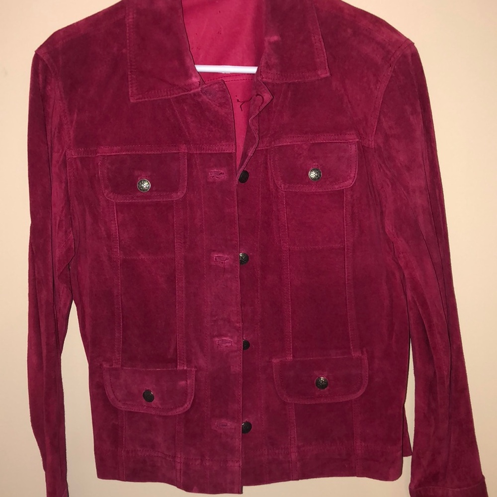 Maroon Chico’s Jacket
